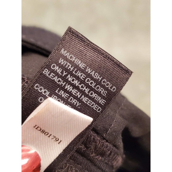 White House Black Market Women Black Cotton Straight Leg Belt Loops Pant Size 6R - Picture 8 of 12